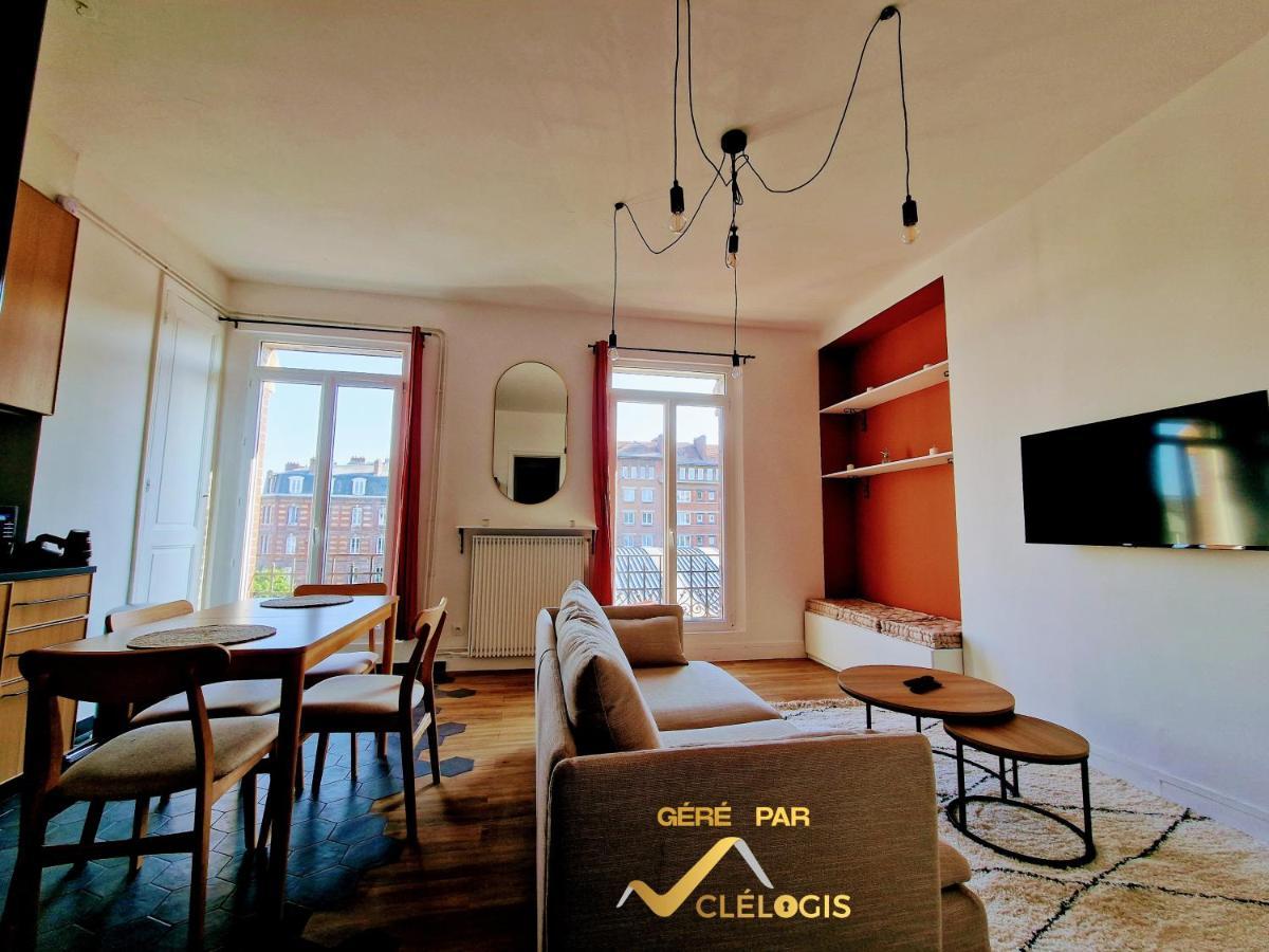 Le Beau Marche, 70M, 2 Chambres, Lumineux Rouen Luaran gambar